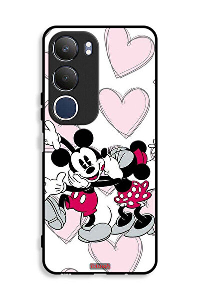 Tolwak غطاء حماية لهاتف Vivo Y19s 4G بتصميم عناق ميكي ماوس