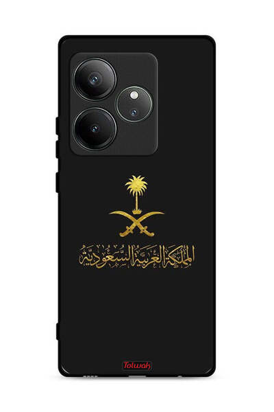 Tolwak غطاء حماية لهاتف Realme GT 6T 5G علامة المملكة العربية السعودية