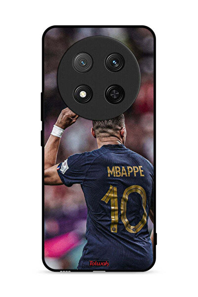 Tolwak غطاء حماية لهاتف Honor X9c 5G بتصميم Mbappe 10