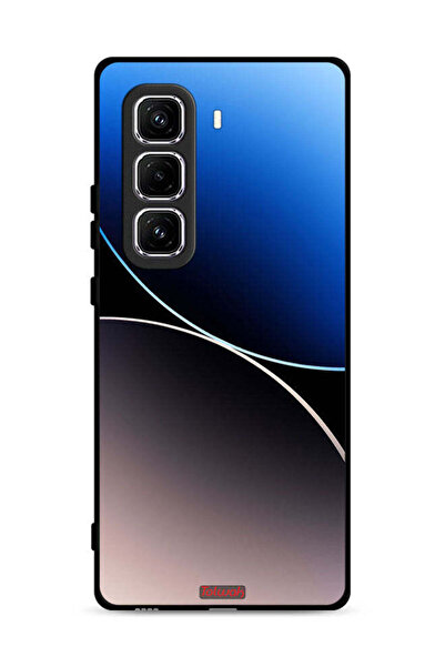 Tolwak غطاء حماية لهاتف Infinix Hot 50 Pro Plus 4G بنمط خطوط منحنية