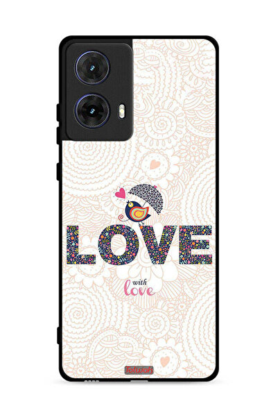 Tolwak غطاء حماية لهاتف موتورولا موتو جي 85 5 جي - حب وحب