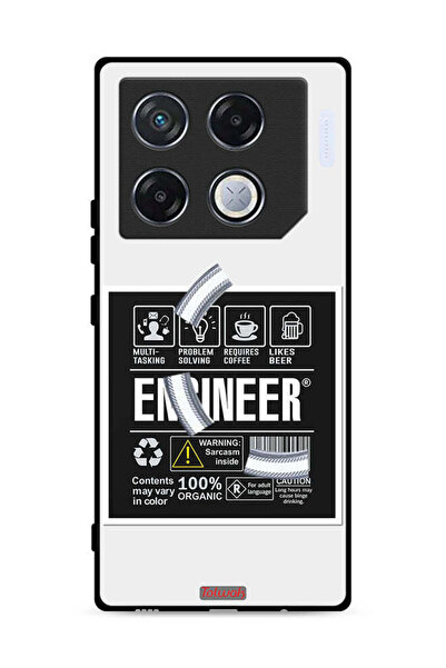 Tolwak غطاء حماية لهاتف Infinix GT 20 Pro 5G، ملصق مهندس