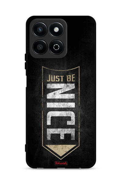 Tolwak غطاء حماية لهاتف Honor Play 60 Plus 5G - Just Be Nice
