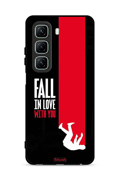Tolwak غطاء حماية لهاتف Infinix Hot 50 5G "Fall In Love With You"