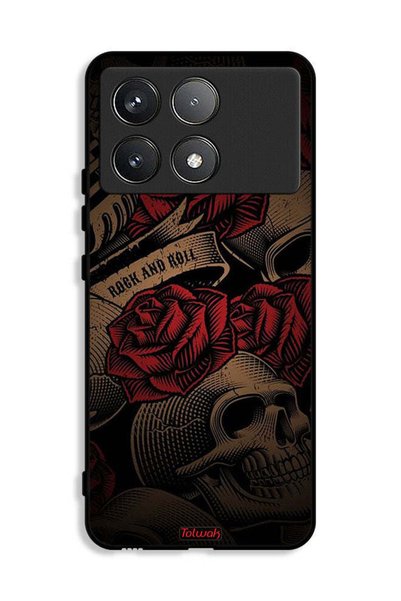 Tolwak Xiaomi Redmi K70E 5G Protective Case Cover Rok And Roll