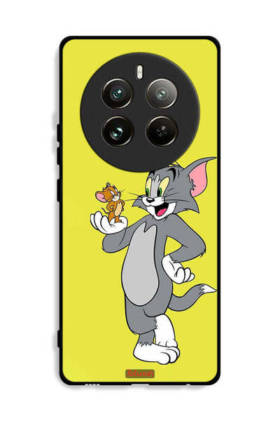 Tolwak غطاء حماية لهاتف Realme 12 Pro Plus 5G بتصميم توم وجيري