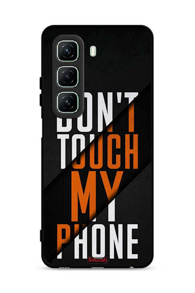 Tolwak غطاء حماية لهاتف Infinix Hot 50 5G، لا تلمس هاتفي