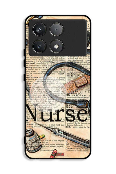 Tolwak غطاء حماية لهاتف شاومي ريدمي K70E 5G - أدوات ممرضة عتيقة