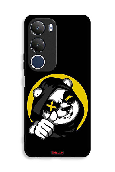 Tolwak غطاء حماية لهاتف Vivo Y19s 4G بلون قطة مارشميلو اللطيفة