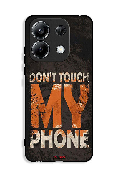 Tolwak غطاء حماية لهاتف Xiaomi Poco M6 Pro 4G - لا تلمس هاتفي