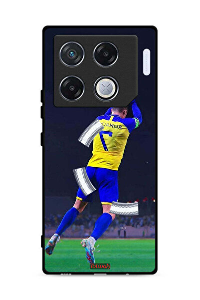 Tolwak غطاء حماية لهاتف Infinix GT 20 Pro 5G بطبعة كريستيانو رونالدو