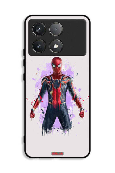 Tolwak غطاء حماية لهاتف Xiaomi Poco X6 Pro 5G بتصميم العنكبوت الحديدي