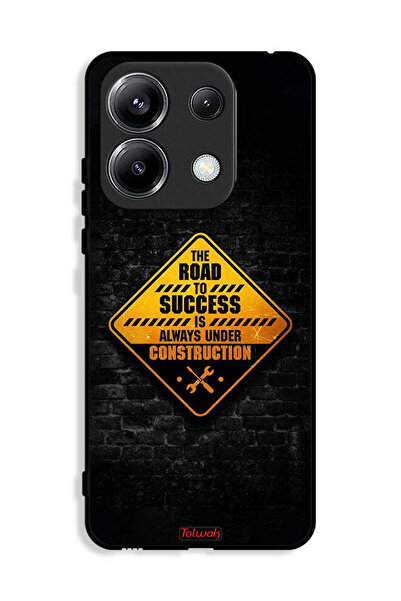 Tolwak جراب حماية لهاتف Xiaomi Poco M6 Pro 4G الطريق إلى النجاح دائمًا قيد ال...