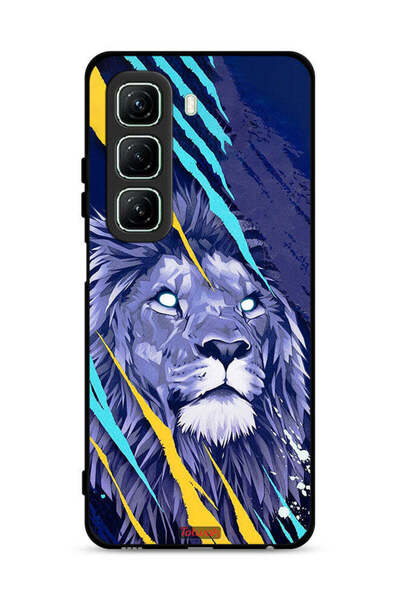 Tolwak غطاء حماية لهاتف Infinix Hot 50 5G الأسد الملك