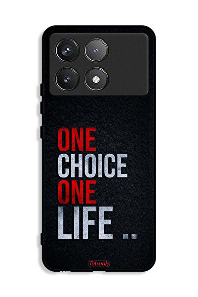 Tolwak غطاء حماية لهاتف Xiaomi Poco X6 Pro 5G - اختيار واحد - حياة واحدة