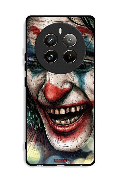 Tolwak غطاء حماية لهاتف Realme 12 Pro Plus 5G بطبعة وجه الجوكر الضاحك