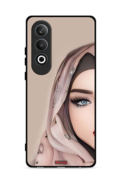 Tolwak غطاء حماية لهاتف OnePlus Nord CE4 5G برسومات فتاة نصفية