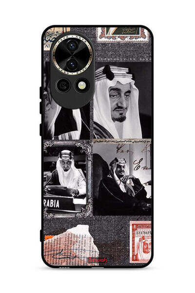 Tolwak غطاء حماية لهاتف هواوي نوفا 13 5G، ملصق الملك فيصل العتيق