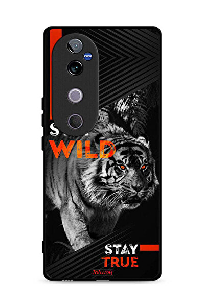 Tolwak غطاء حماية لهاتف Vivo V40 5G - Stay Wild Stay True