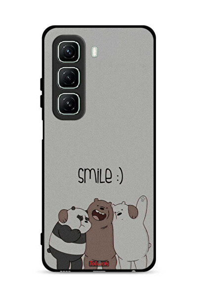 Tolwak غطاء حماية لهاتف Infinix Hot 50 5G بطبعة ابتسامة الأصدقاء