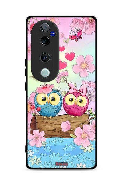 Tolwak غطاء حماية لهاتف Vivo S19 Pro 5G برسومات بومة لطيفة