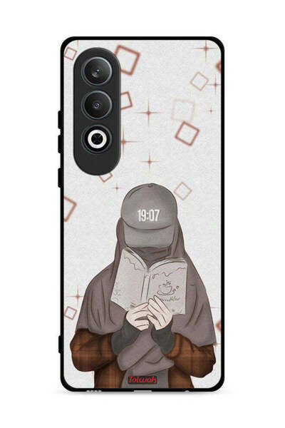 Tolwak غطاء حماية لهاتف OnePlus Nord CE4 5G برسومات فتاة تقرأ الفن