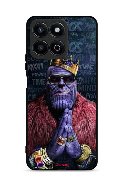 Tolwak غطاء حماية لهاتف Honor Play 60 Plus 5G من Thanos Power