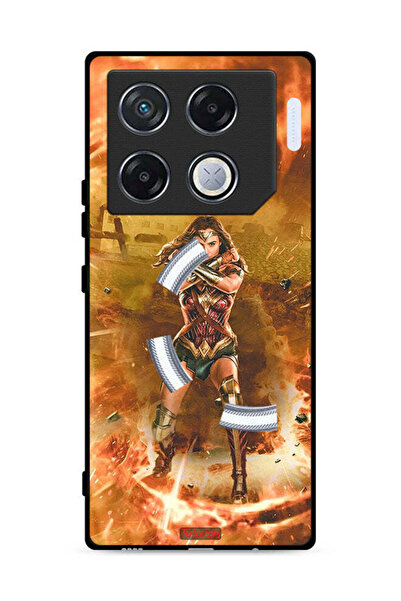 Tolwak غطاء حماية لهاتف Infinix GT 20 Pro 5G بتصميم Wonder Women