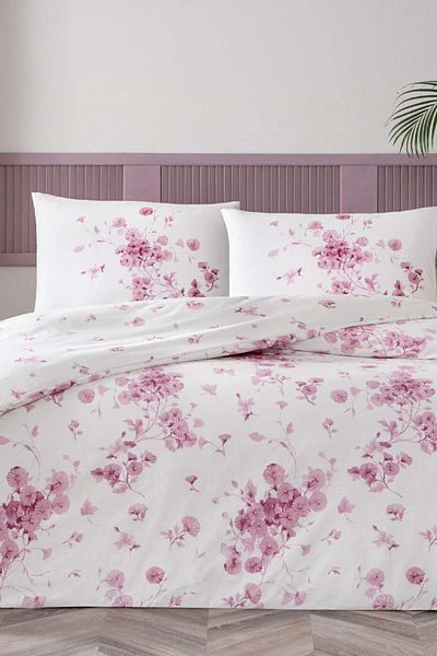 Taç Ranforce Cotton Single Duvet Cover Set Florian
