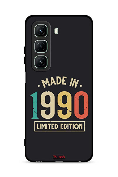 Tolwak غطاء حماية لهاتف Infinix Hot 50 5G، إصدار محدود، صنع عام 1990