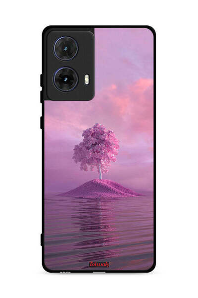 Tolwak غطاء حماية لهاتف موتورولا موتو جي 85 5 جي - شجرة - Unsplash