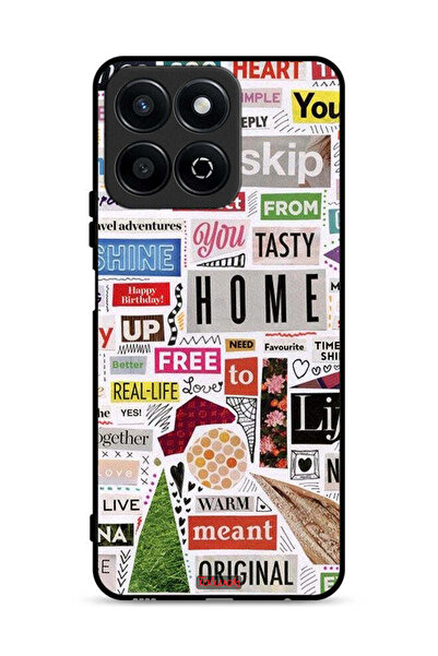 Tolwak غطاء حماية لهاتف Honor Play 60 Plus 5G مع ملصقات أصلية