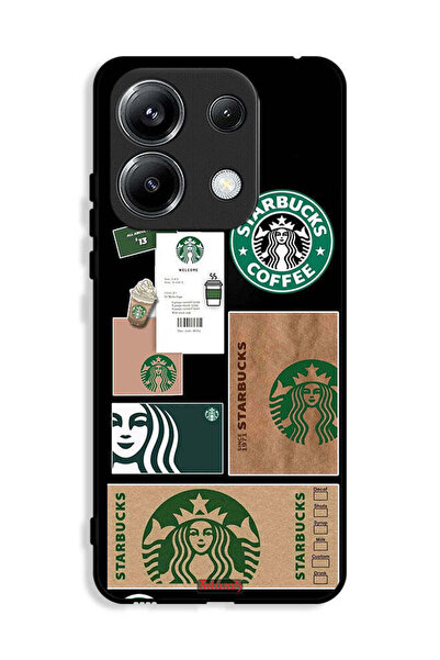 Tolwak غطاء حماية لهاتف Xiaomi Poco M6 Pro 4G ملصق ستاربكس