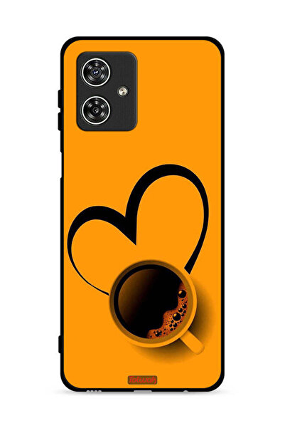 Tolwak غطاء حماية لهاتف موتورولا موتو جي 54 5G بفنجان قهوة