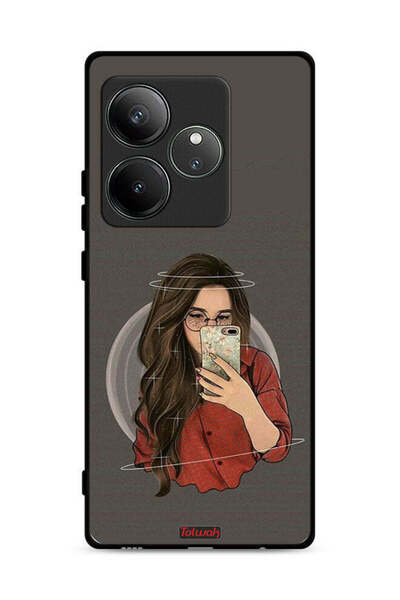 Tolwak غطاء حماية لهاتف Realme GT Neo6 5G لالتقاط صور سيلفي