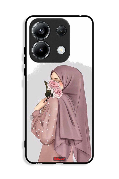 Tolwak غطاء حماية لهاتف شاومي بوكو M6 برو 4G برسومات فتاة تحمل ورودًا