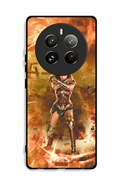 Tolwak غطاء حماية لجهاز Realme 12 Pro Plus 5G بتصميم Wonder Women