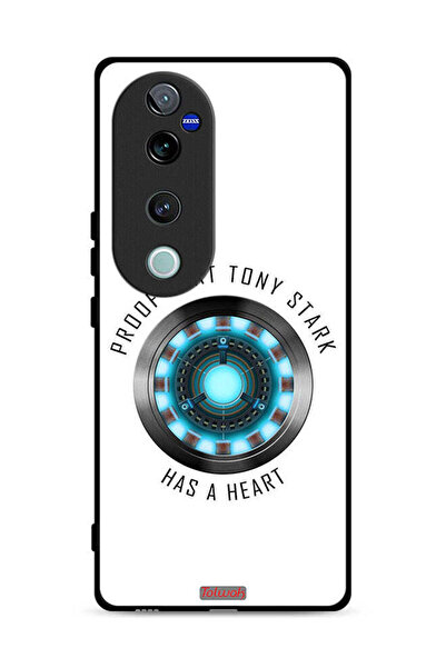 Tolwak غطاء حماية لهاتف Vivo V40 Pro 5G دليل على أن توني ستارك لديه قلب