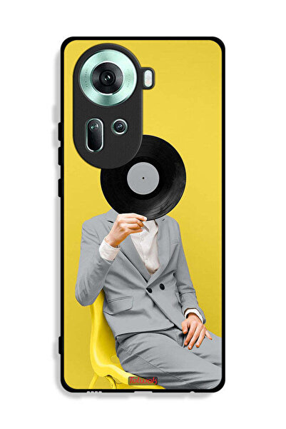 Tolwak غطاء حماية لهاتف Oppo Reno11 5G بتصميم فن تجريدي من دي جي