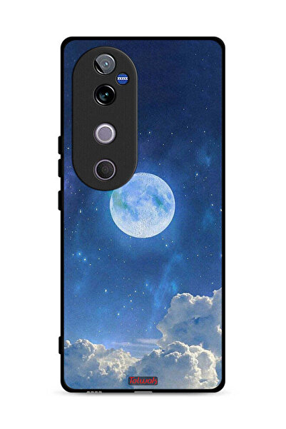 Tolwak Vivo V40 5G Protective Case Cover Moon Clouds