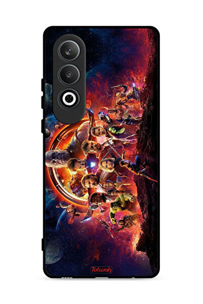 Tolwak غطاء حماية لهاتف OnePlus Nord CE4 5G بتصميم Avengers