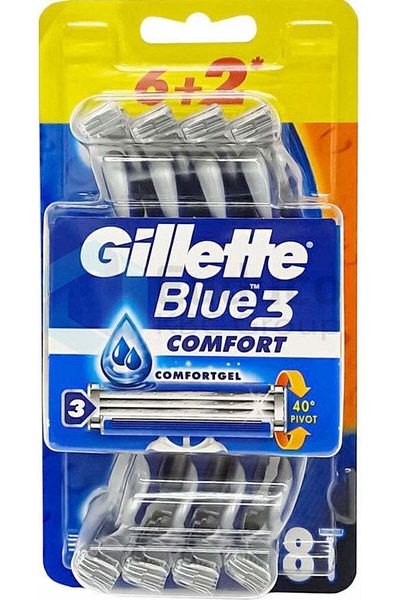 Gillette -blue-3-comfort-8s