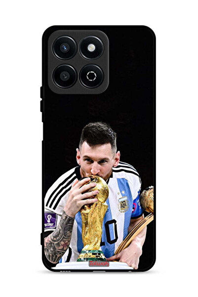 Tolwak غطاء حماية لهاتف Honor Play 60 Plus 5G بتصميم ميسي