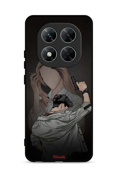 Tolwak غطاء حماية لهاتف شاومي ريدمي نوت 14 برو 5G عصابة الزوجين