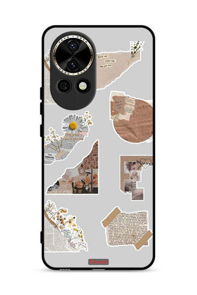 Tolwak غطاء حماية لهاتف هواوي نوفا 13 5G بقطع من الملصقات الورقية