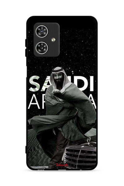 Tolwak غطاء حماية لهاتف موتورولا موتو جي 54 5G ولي العهد الأمير محمد بن سلمان