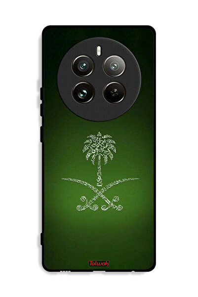 Tolwak غطاء حماية لجهاز ريلمي 12 برو بلس 5G، لافتة المملكة العربية السعودية ا...