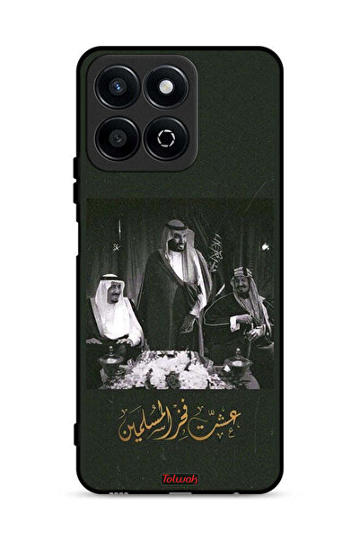 Tolwak غطاء حماية لهاتف Honor X7c 4G الملك سلمان والملك عبد العزيز ومحمد فخر ...