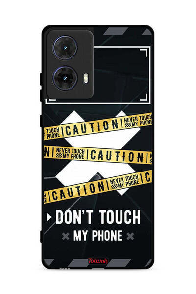 Tolwak غطاء حماية لهاتف موتورولا موتو جي 85 5G تحذير: لا تلمس هاتفي أبدًا