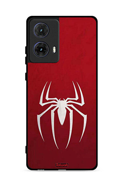 Tolwak غطاء حماية لهاتف موتورولا موتو جي 85 5G بتصميم سبايدر آيكون